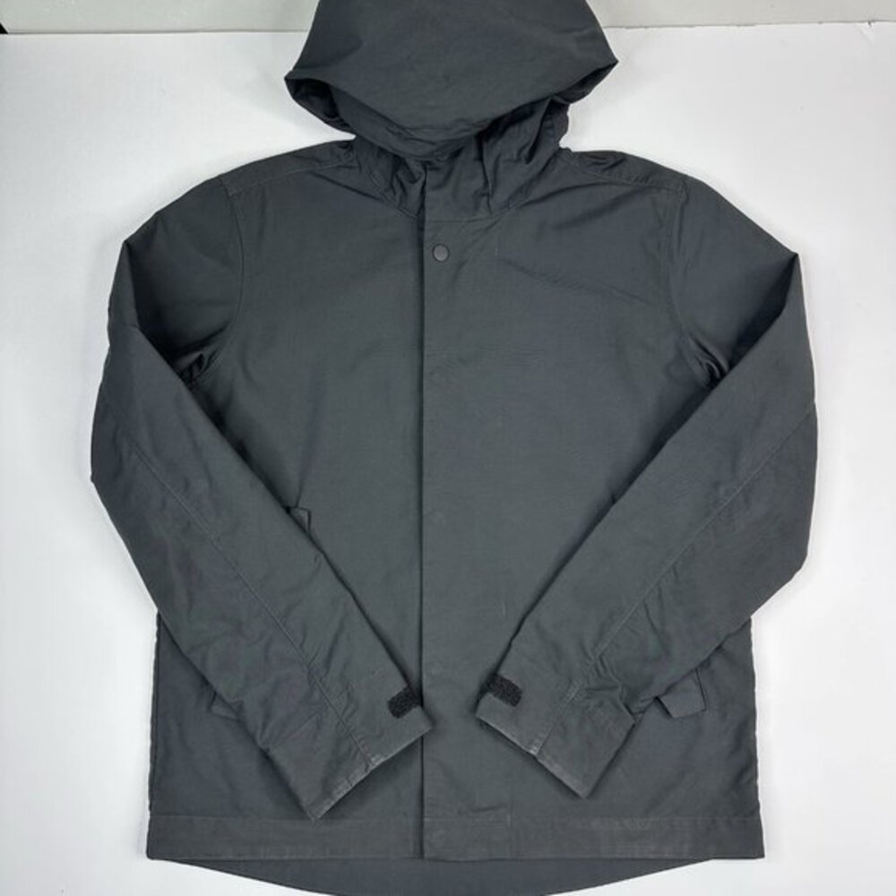 Everlane Men's‎ Black Athleisure ReNew All-Weather Full Zip Jacket XS/C43